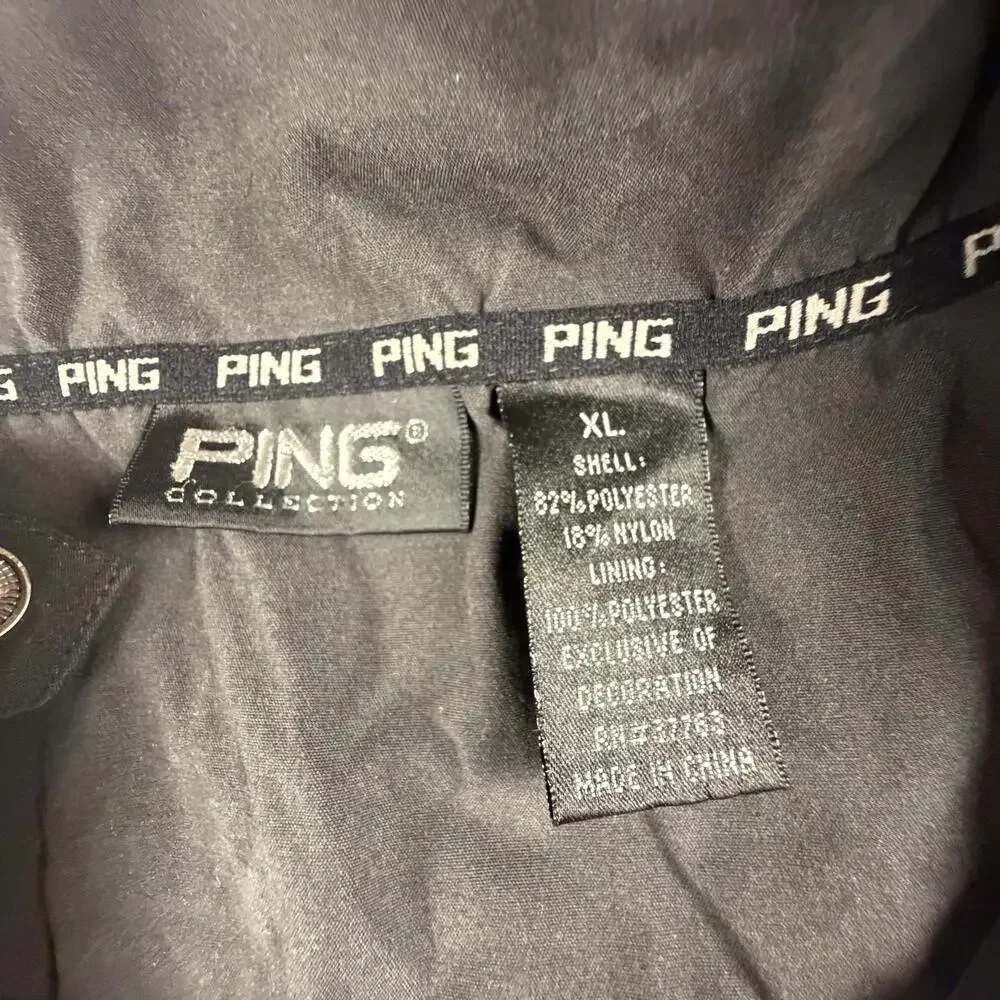 PING US Open‎ 2009 Bethpage Black Men's Windbreaker Jacket XL #991